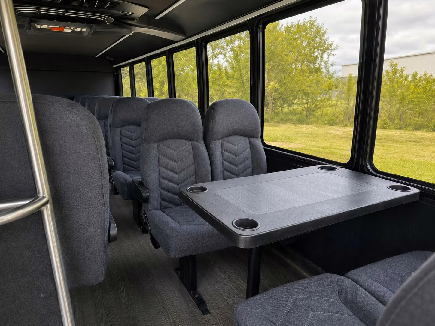 18 passenger minibus inside