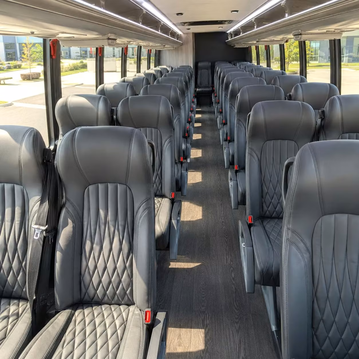 25 passenger minibus inside