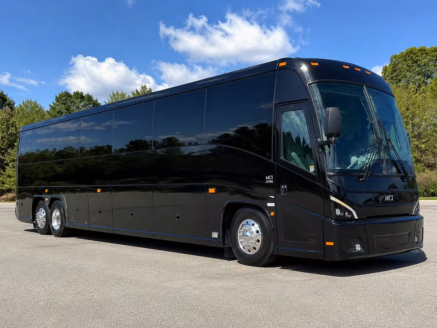 56 passenger charter bus
