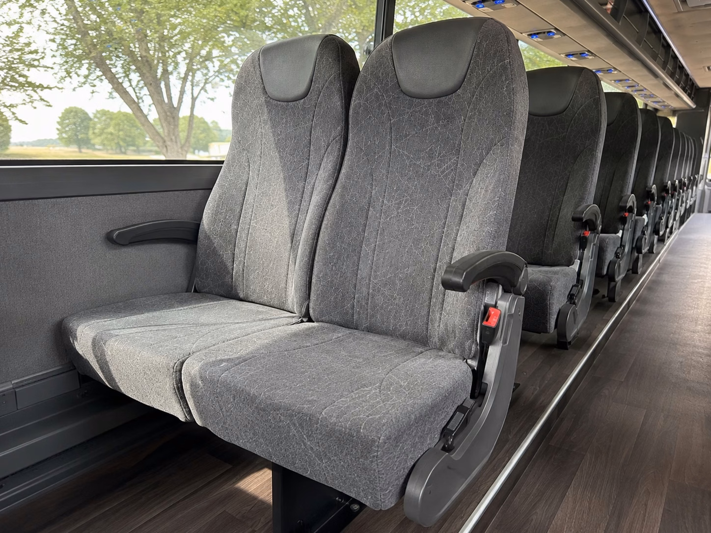 how bus type changes charter bus prices in moreno valley california