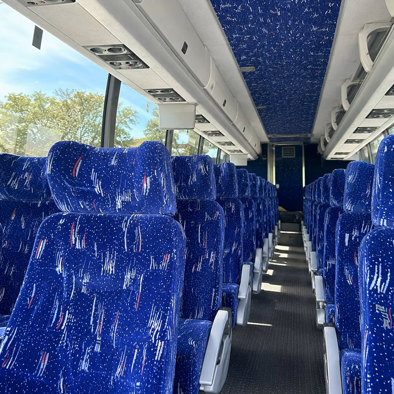 moreno valley charter bus interior