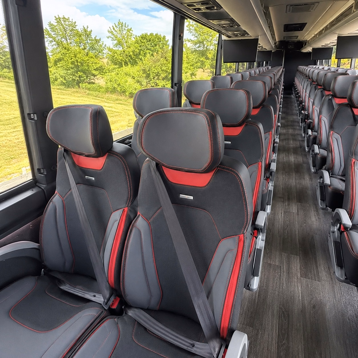 moreno valley charter bus rental inside