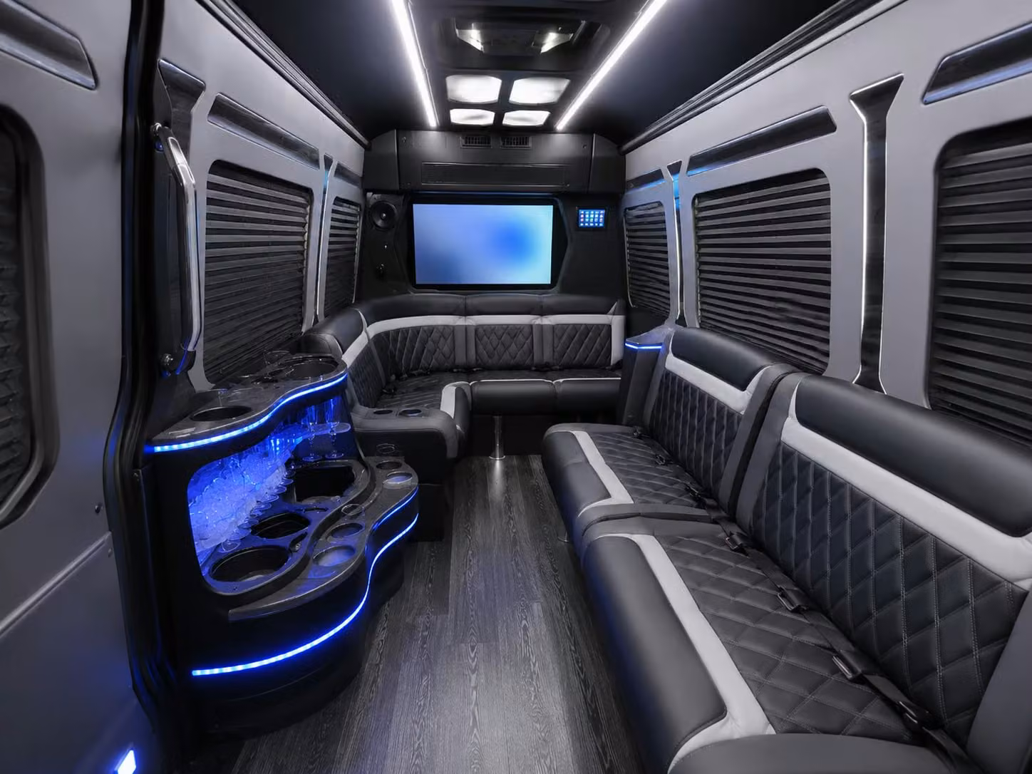 sprinter limousine inside