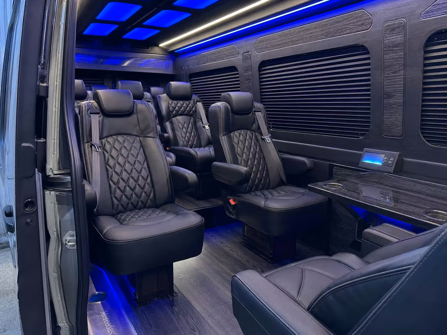 sprinter van transportation for groups and events across moreno valley